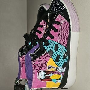 The Nightmare Before Christmas- HighTop Sneakers - Black, Pink, Purple